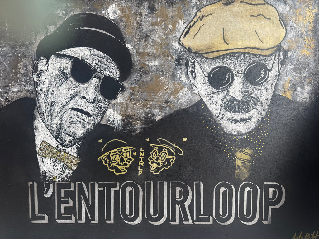 L’Entourloop – Tableau original dédicacé