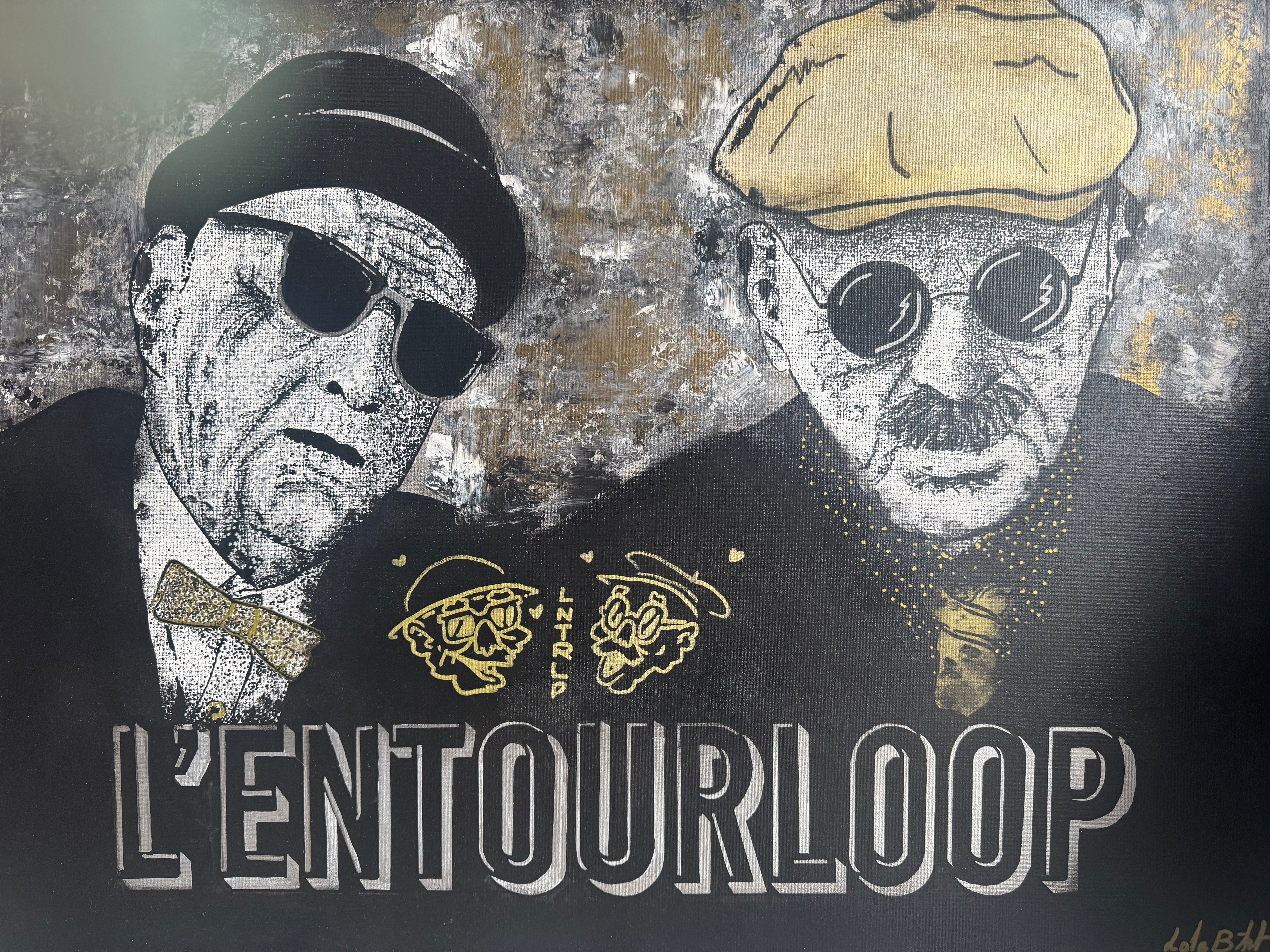 L’Entourloop – Tableau original dédicacé